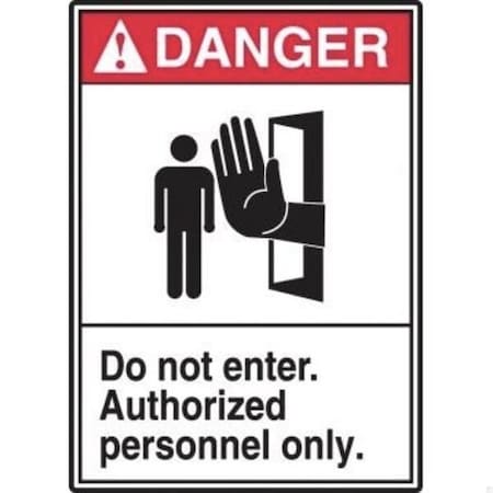 Accuform ANSI DANGER SAFETY SIGN DO NOT MRDM102VA MRDM102VA
